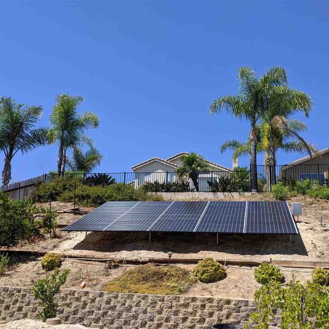 How many solar panels are in San Diego?