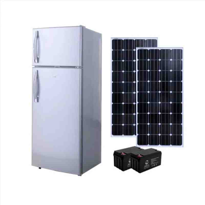 How many solar panels do I need to power a refrigerator?