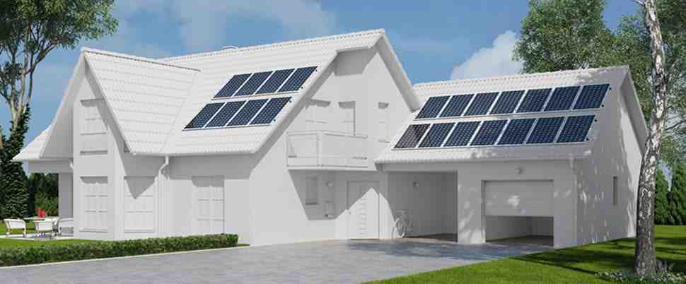 How many solar panels does it take to power a whole house?